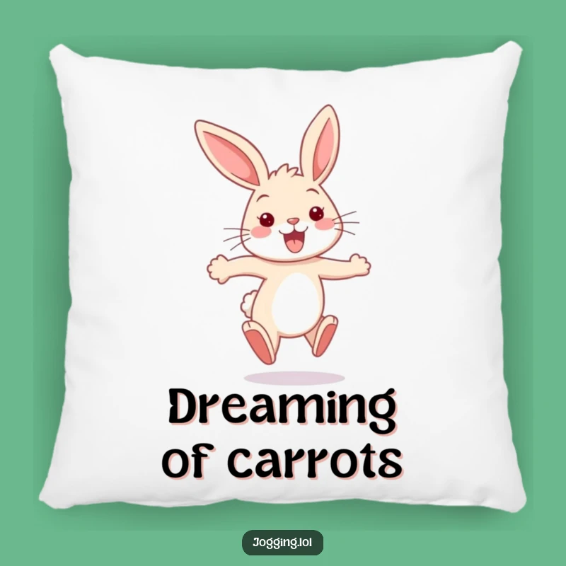 Funny Bunny Pillow - Soft Bouncy Hare Cushion Gift
