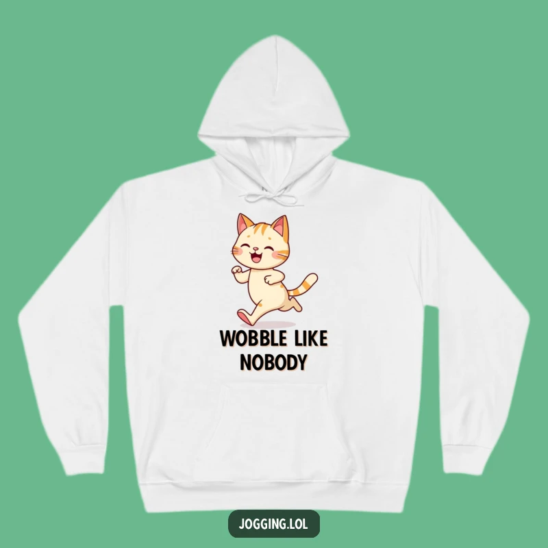 Funny Cat Jogging Hoodie: Cozy and Comical Outerwear for Ultimate Comfort and Laughs