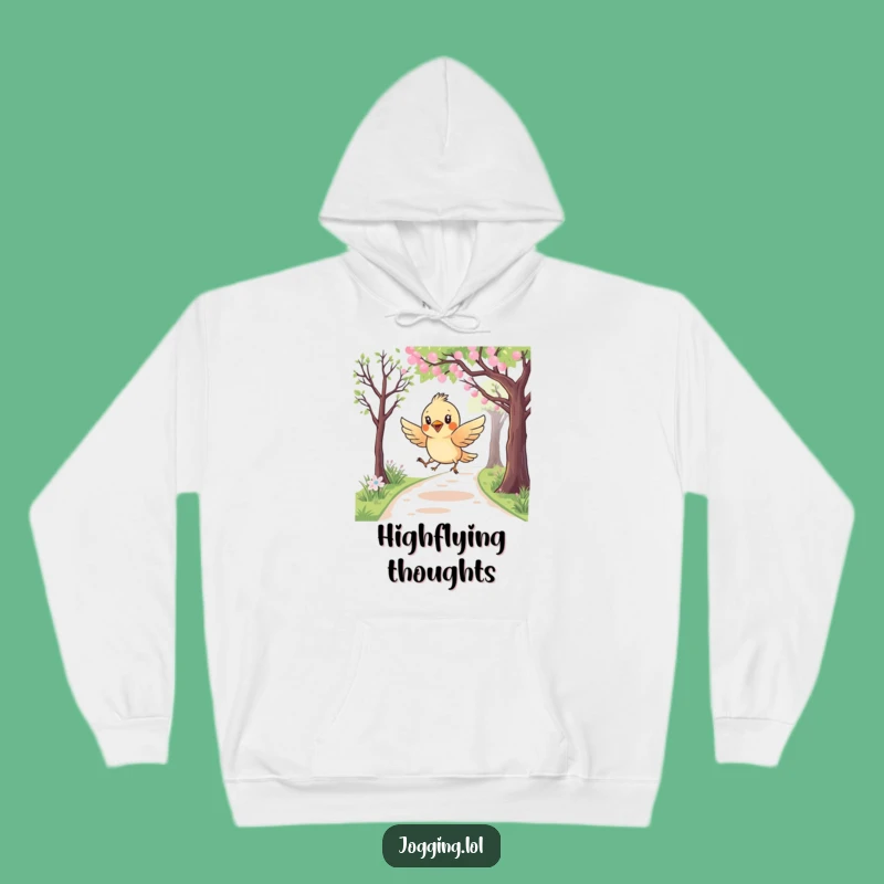 Funny Bird Hoodie - Curious Swooping Avian Path Gift