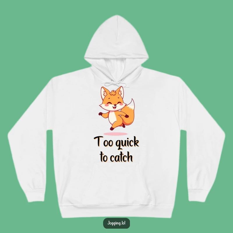 Funny Fox Jogger Hoodie: Cozy Playfulness for Active Days