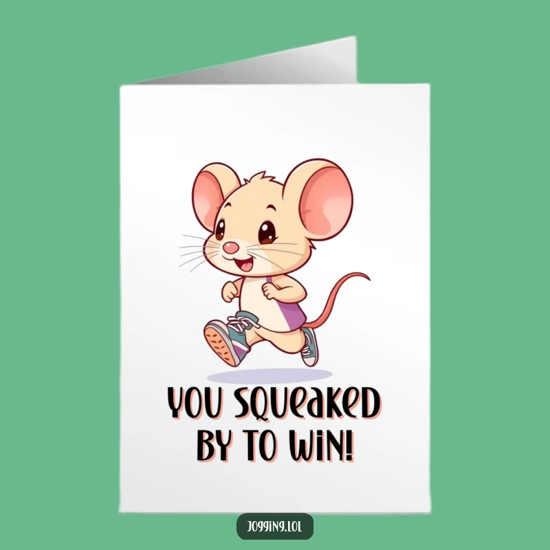 Free Printable Mouse Congratulations Card: Hilarious Downloadable Gift for Little Victories!
