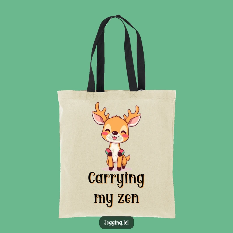 Funny Deer Workout Tote Bag - Invigorated Wristbands Bag Gift
